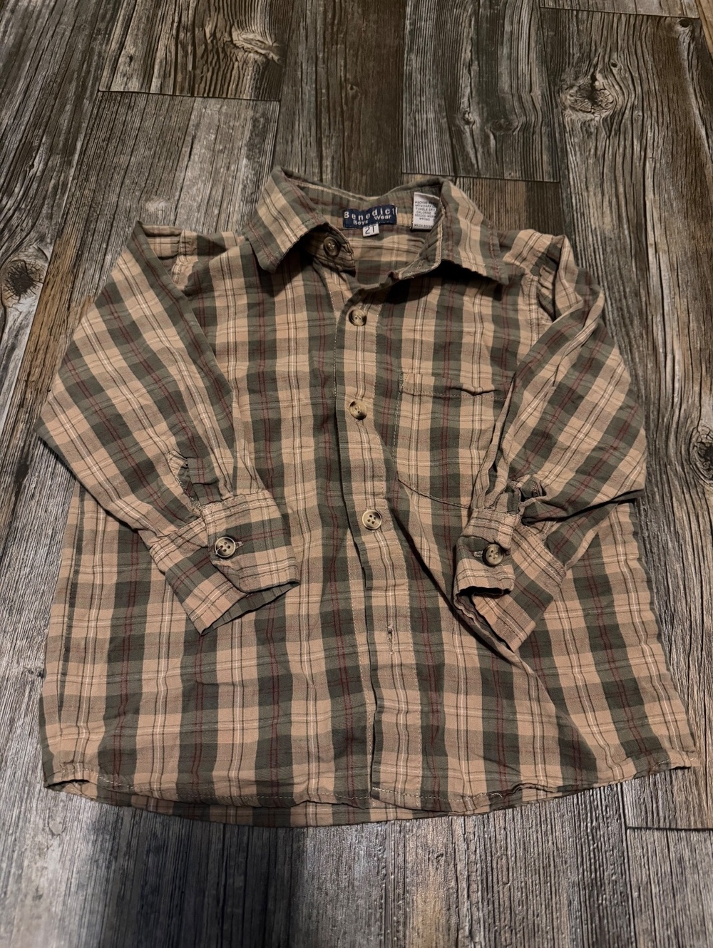 Vintage 90s Benedict boys wear